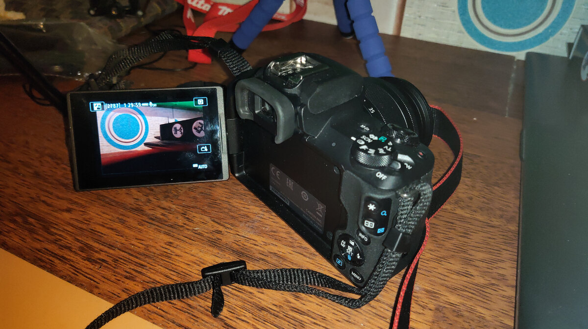 Canon M50 Mark ii: сенсорный поворотный экран