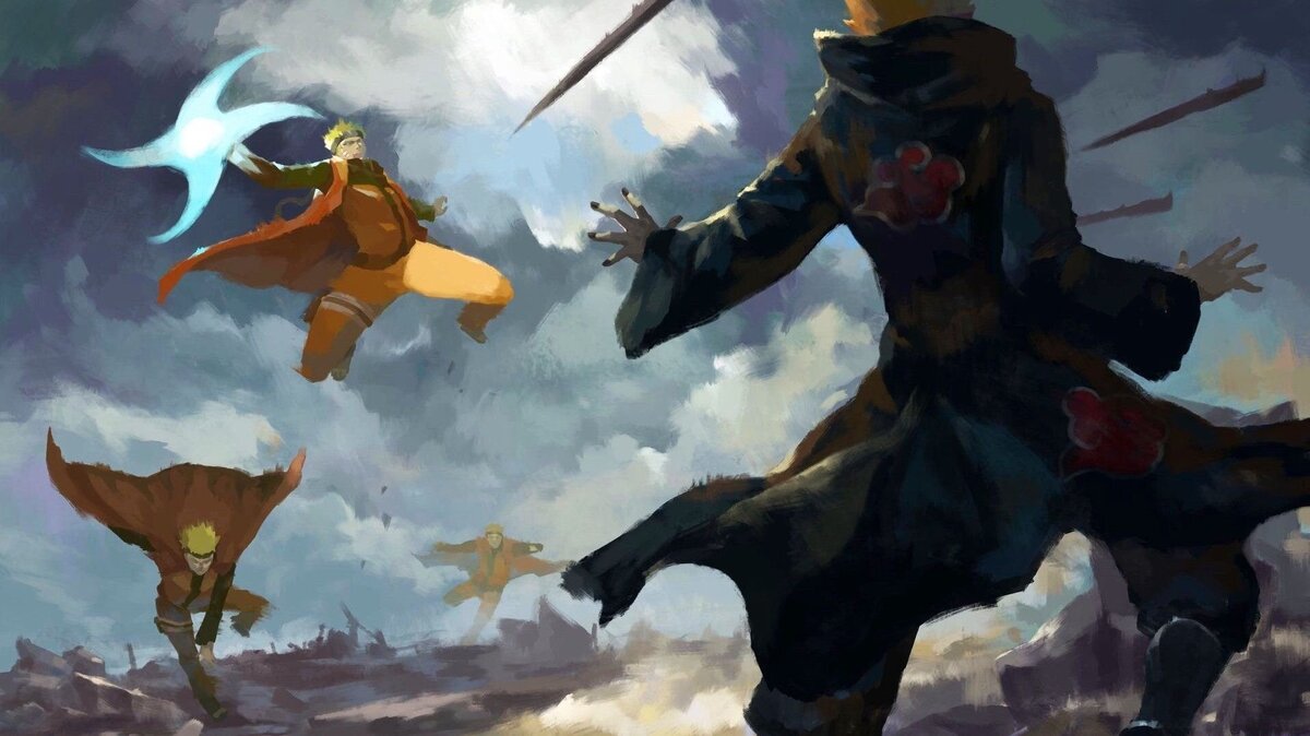 Наруто против Пейна