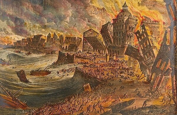 Землетрясение в Лиссабоне 1755 года. Источник: giper. livejournal.com
