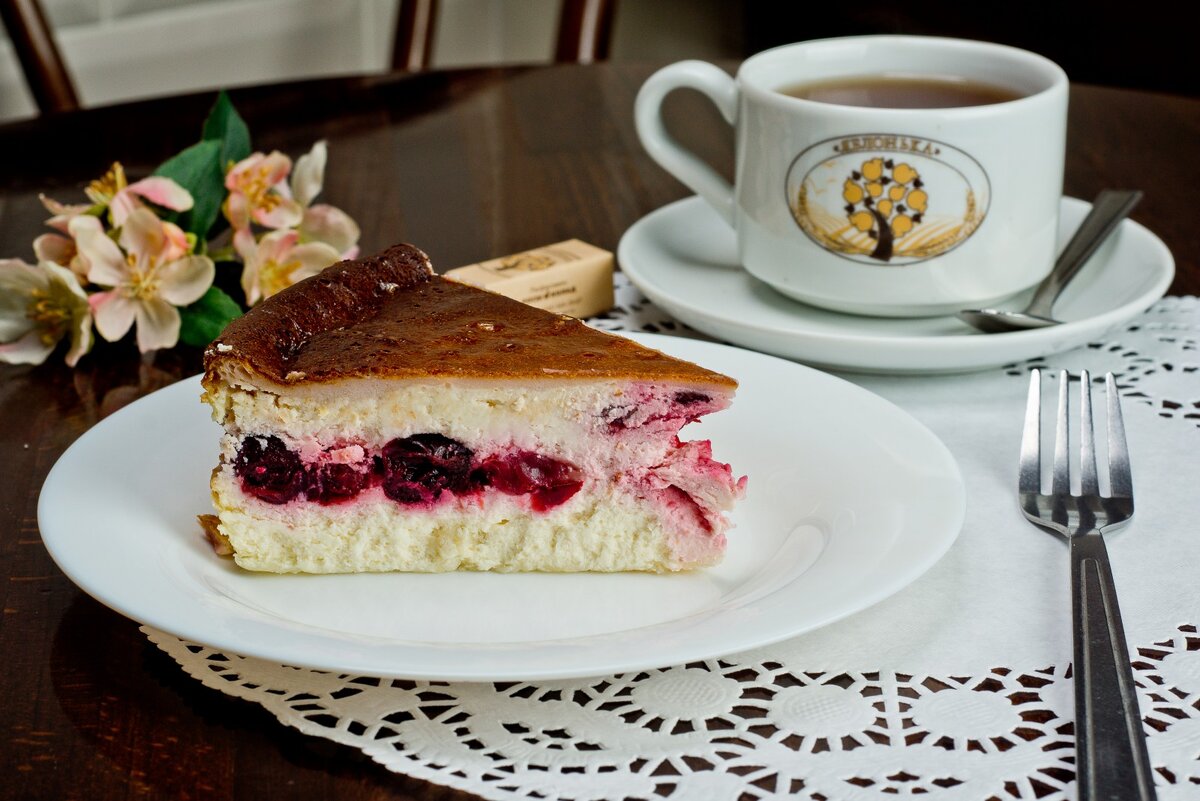 Источник: Яндекс-Картинки по запросу: пудинг с вишней