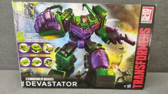 Обзор сборного трансформера Devastator - 6 Constructicons - Combiner Wars. Музей Р-ТФ.