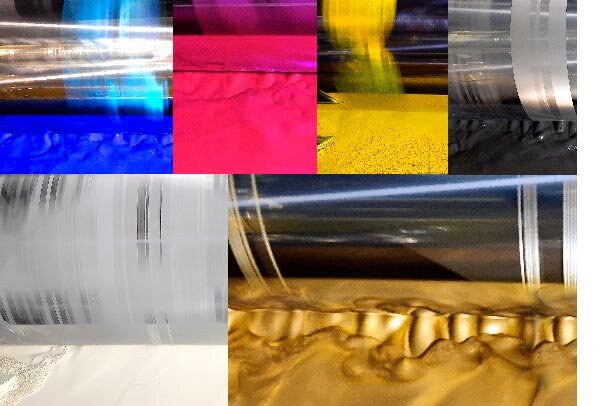 Ротогравюрная печать. Валы. CMYK  и пантон.