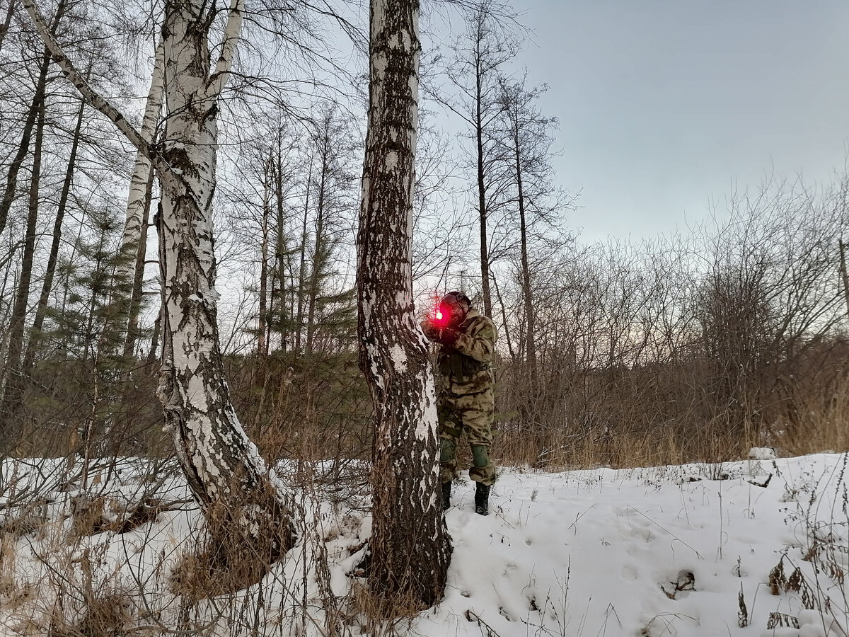 мой первый "комок" - мох. С тем самым П-90. фото из личного архива