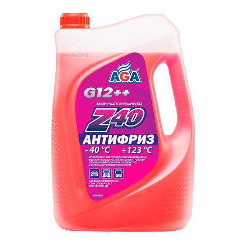 Красный антифриз AGA-Z40 G12++