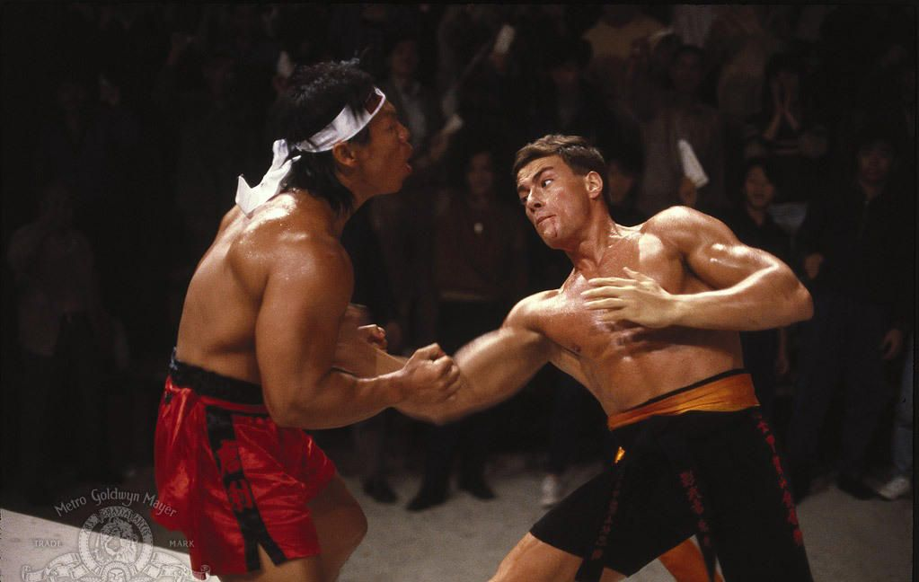 "Кровавый спорт", 1988 год, один моих любимых фильмов с Жан-Клодом Ван Даммом.