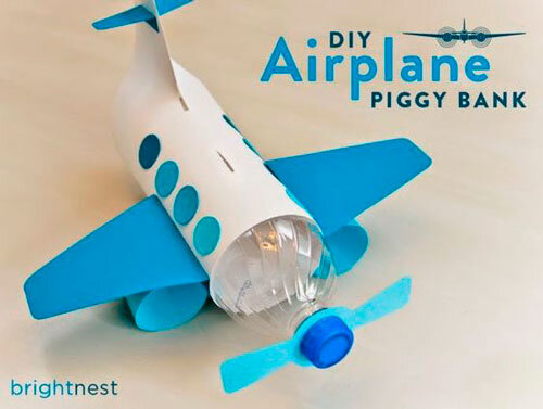 Поделка самолет из бумаги, картона, пластиковой бутылки - 71 фото идея необычных самолетов