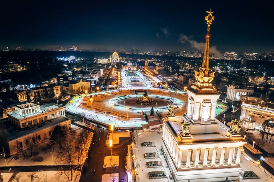    Каток на ВДНХ. Фото: vdnh.ru