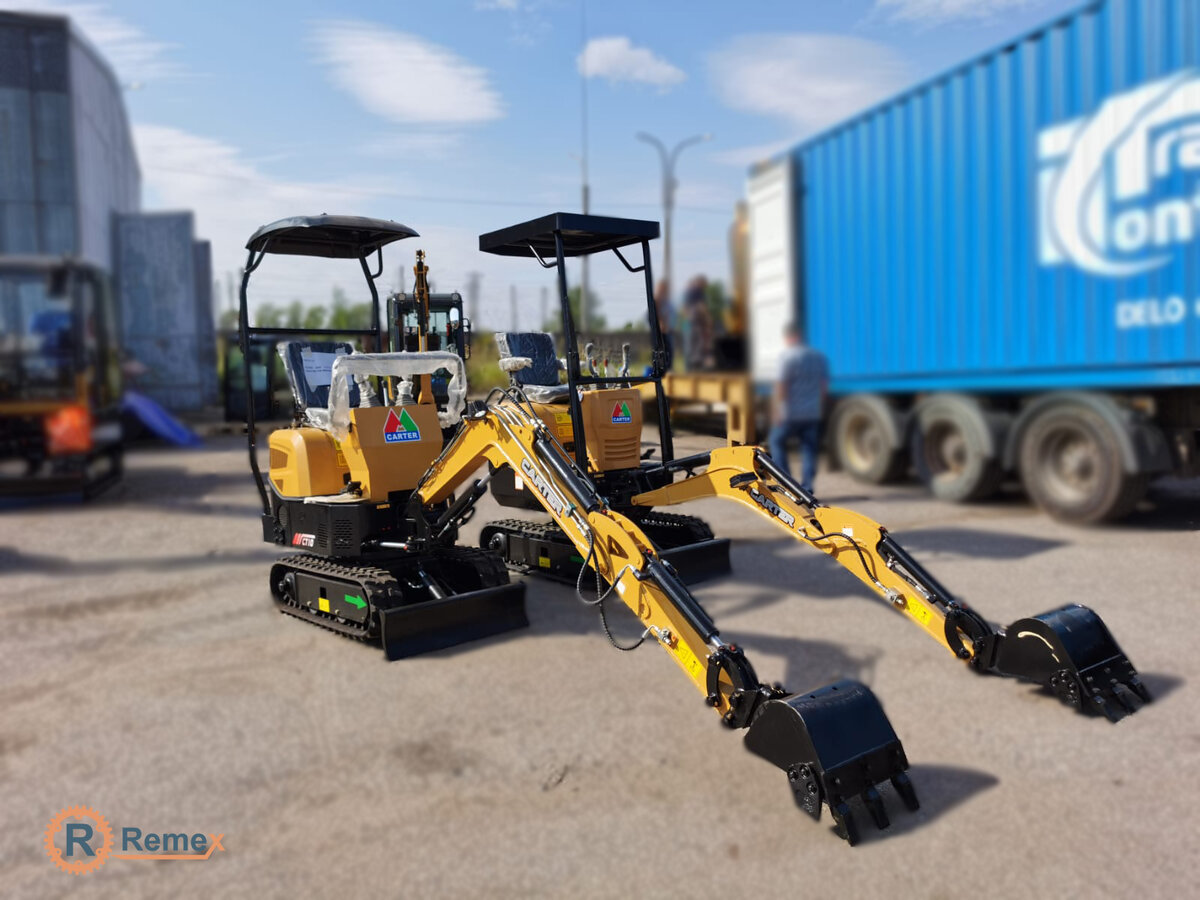 Мини-экскаваторы Carter
