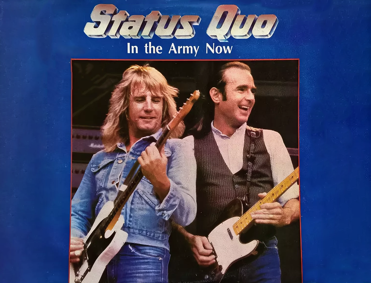 Status quo in the army now перевод. Status Quo (1986). Status Quo in the Army Now 1986. Status Quo in the Army Now альбом. Status Quo обложки альбомов.