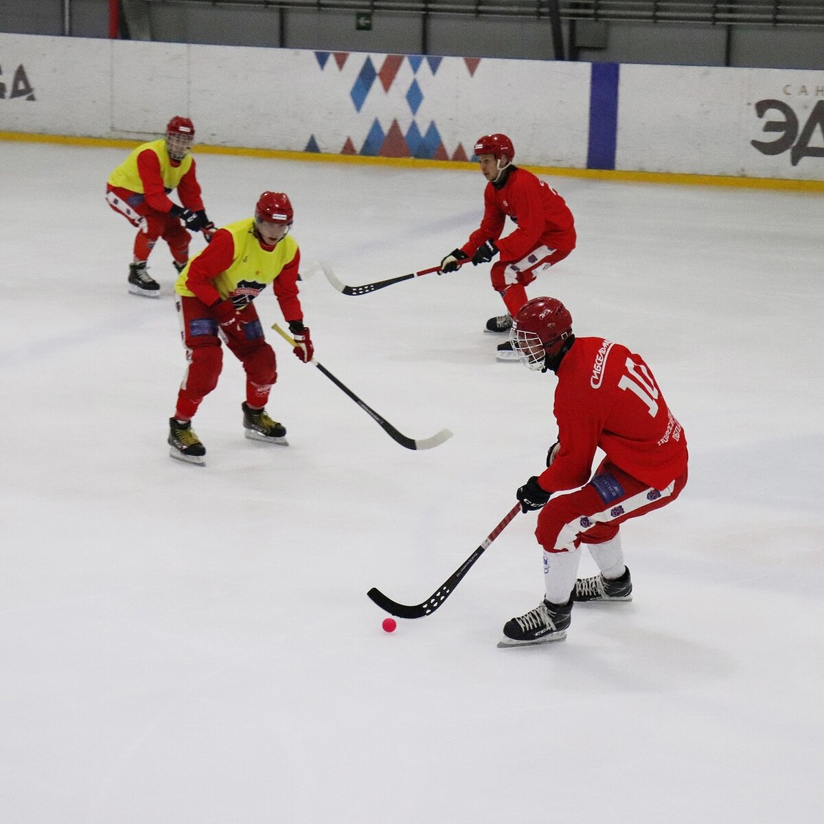 Тренировка ХК "Сибсельмаш"