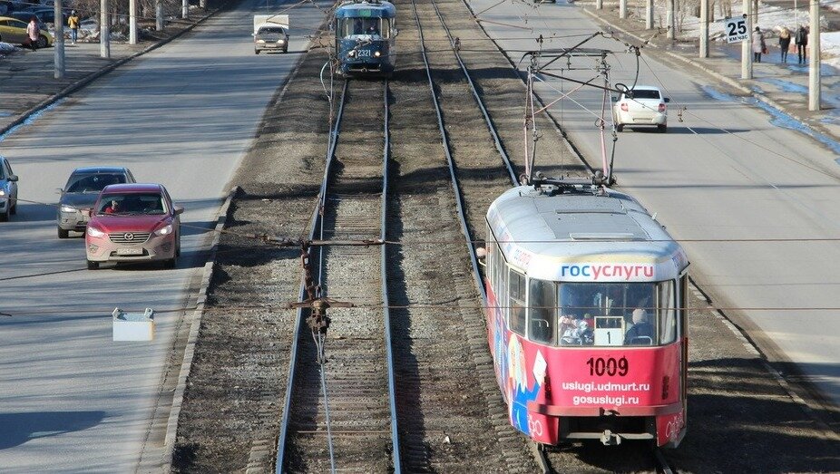     С 16.11 26 июля в Ижевске не курсируют трамваи от магазина «Океан» до улицы Тимирязева в направлении на Буммаш.