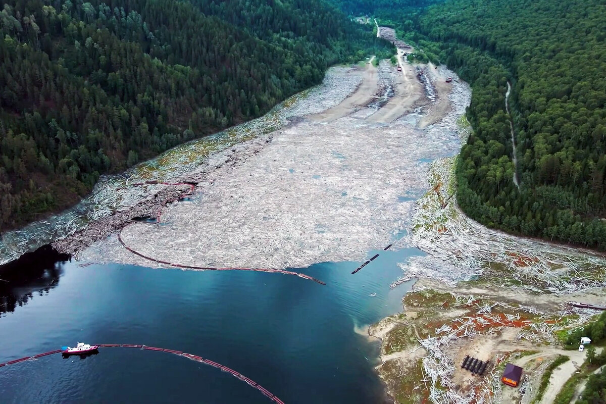 Красноярское водохранилище залив Жулгет