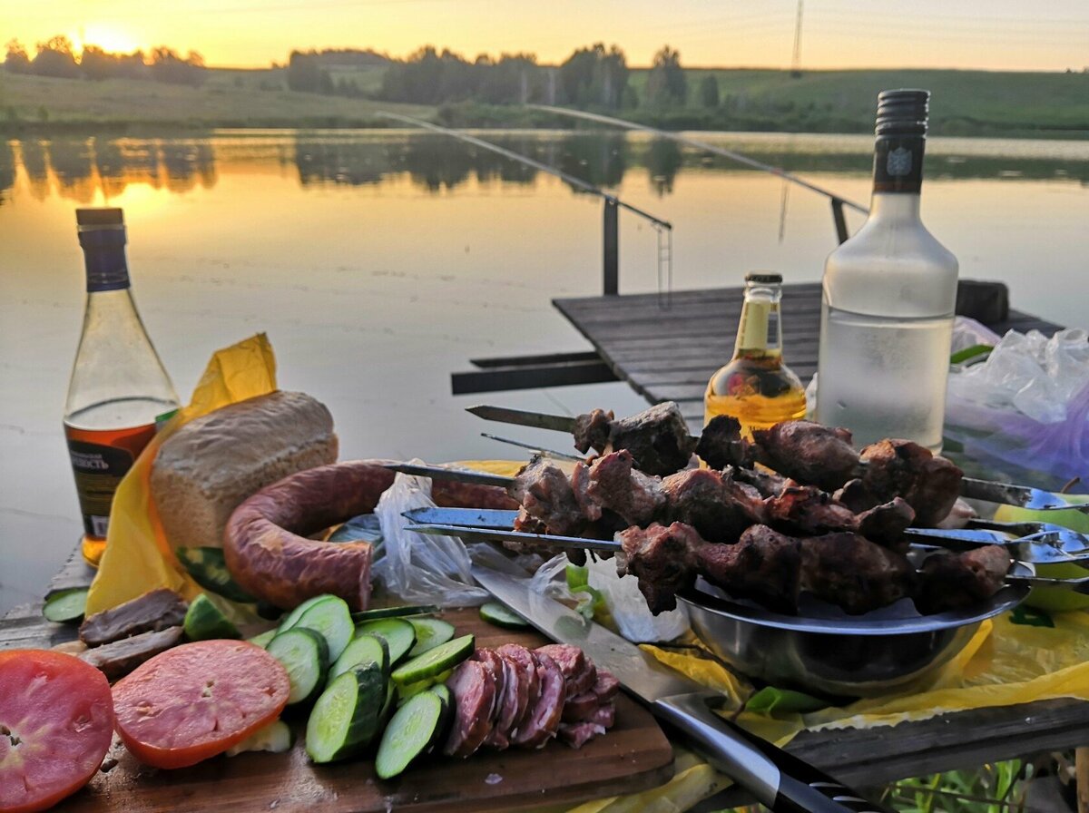 На мангале или барбеккю можно приготовить разную рыбу.