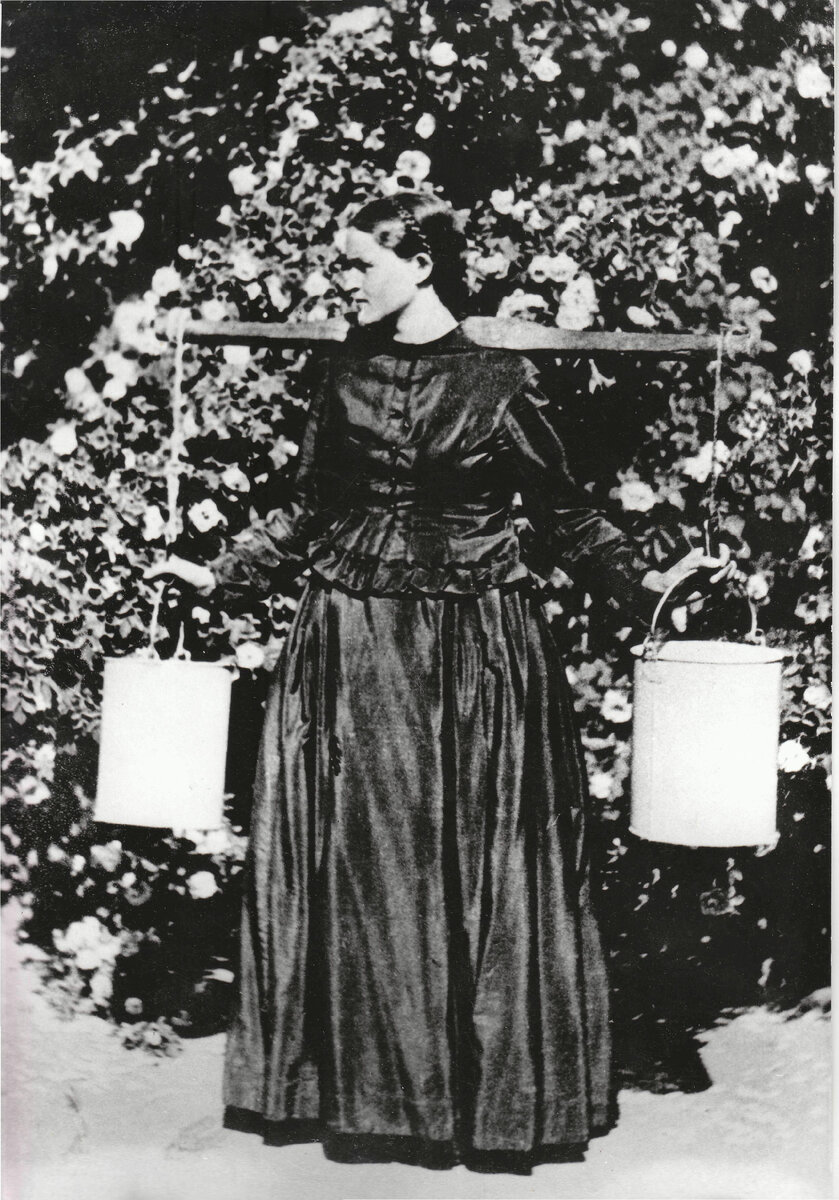  Пятницкий Петр Павлович Фотография. Немка-колонистка. 1881 г., 3 февраля 