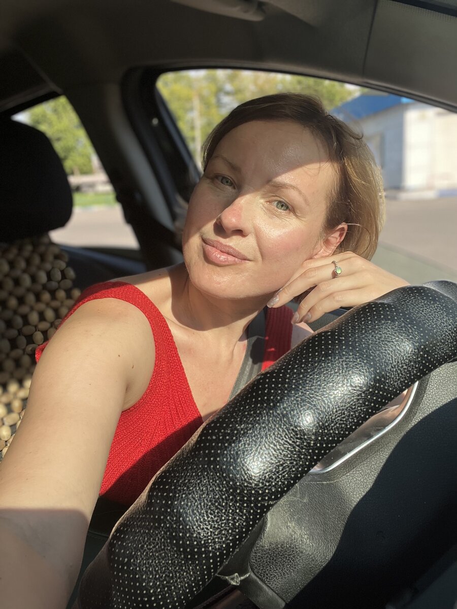 Жара не помеха, когда хочешь научиться водить автомобиль! Фото автора