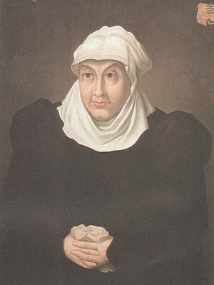 Юлиана Штольбергская (15 февраля 1506, Штольбергский замок — 18 июня 1580, Дилленбург) — родоначальница старшей и младшей линии Оранской династии

