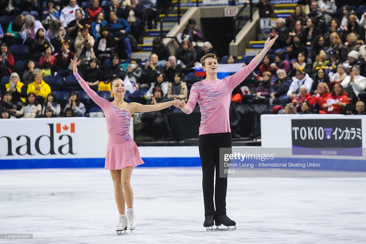 Александра Бойкова/Дмитрий Козловский, фото с gettyimages.com