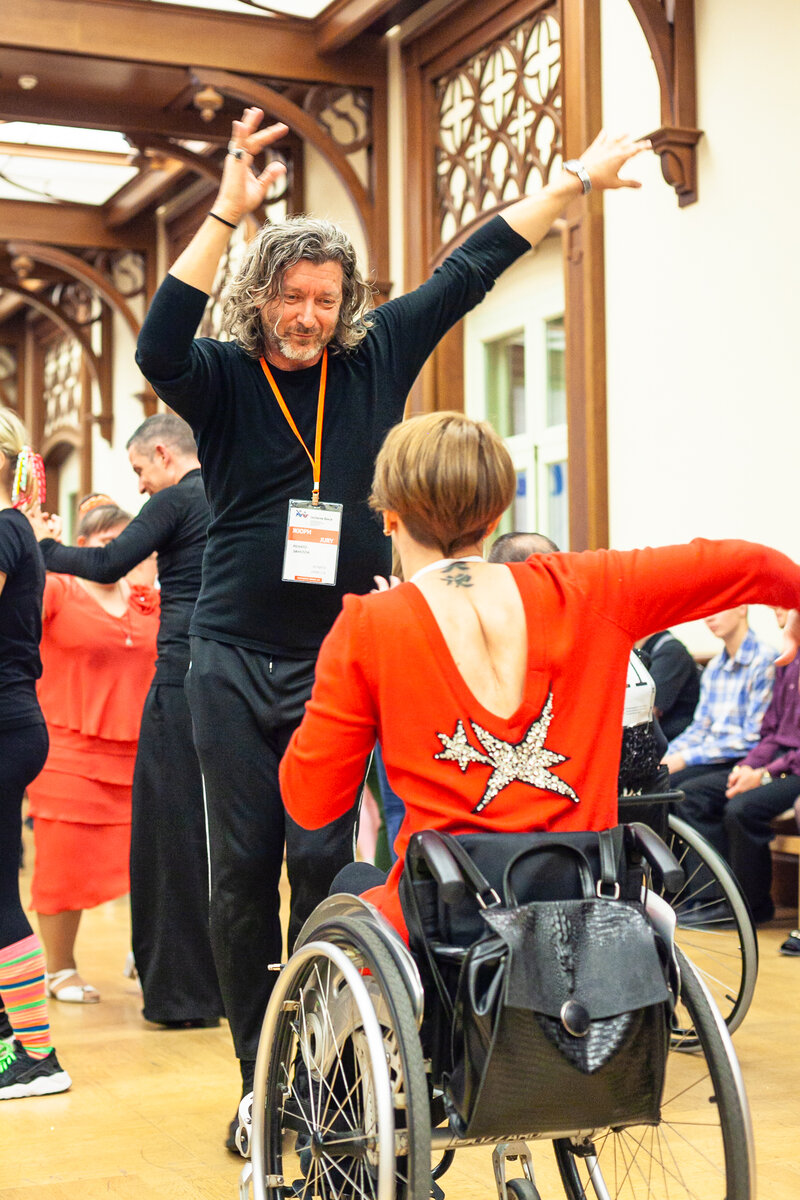 Ренато Дзанелла стал членом жюри парных соревнований Большого Кубка Inclusive Dance 
