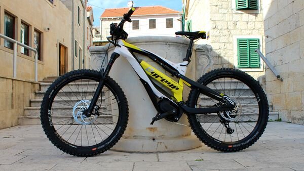  Один из топовых электровелосипедов с кареточным мотором Greyp G6X