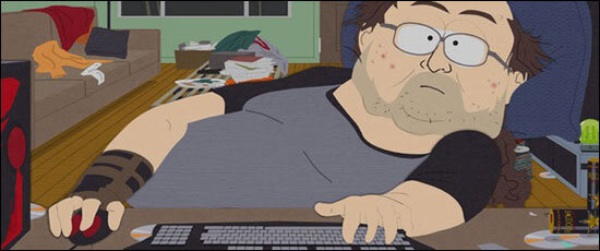Кадр из серии South Park, посвященной World of Warcraft. Этот персонаж, олицетворяющий задрота, стал мемом практически сразу после выхода серии