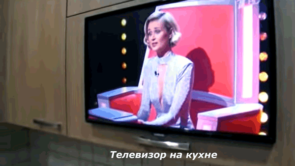 Телевизор на кухне