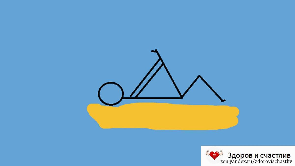 Делаем такие поглаживания сверху вниз двумя руками на одной, затем на другой ноге.