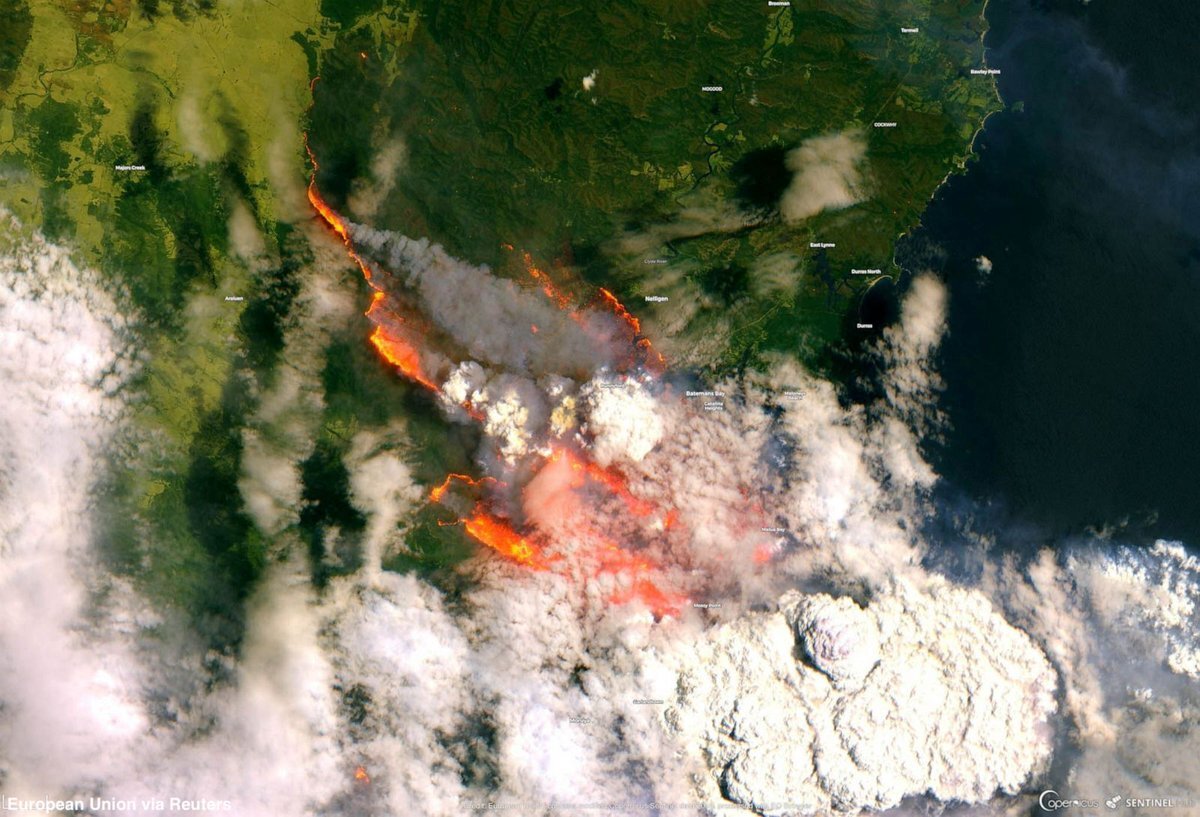 Снимок NASA из космоса
