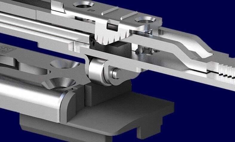 Роликовый микролифт // Источник: siegenia.com