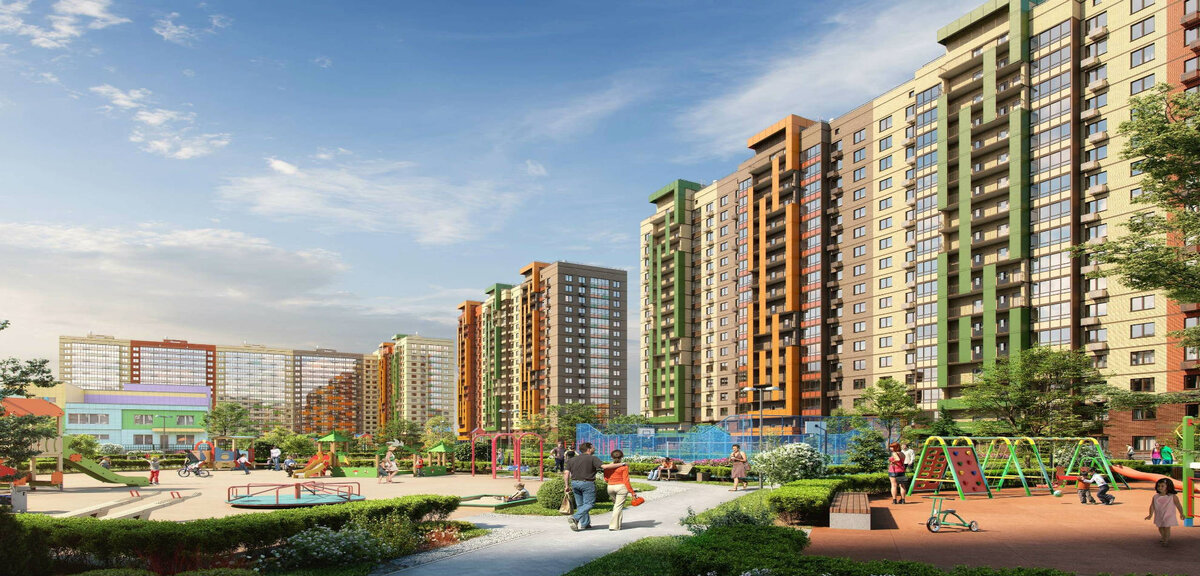 ЖК Томилино парк, источник фото сайт компании: https://samoletgroup.ru/project/