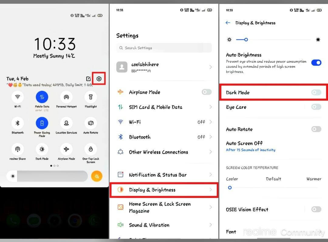Прошивка realme ui. Realme настройки. Режим разработчика Realme. Параметры разработчиков на Realme. Realme 9i режимы отображения экрана.