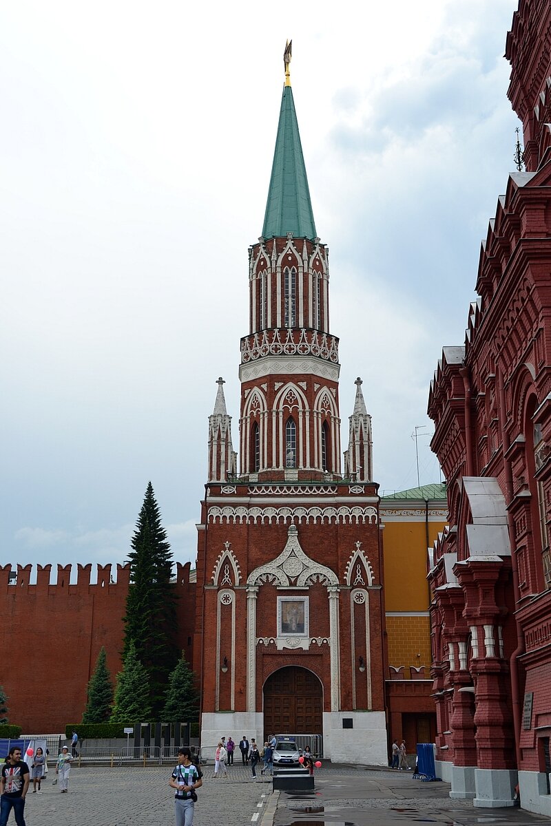 Никольская башня кремля фото