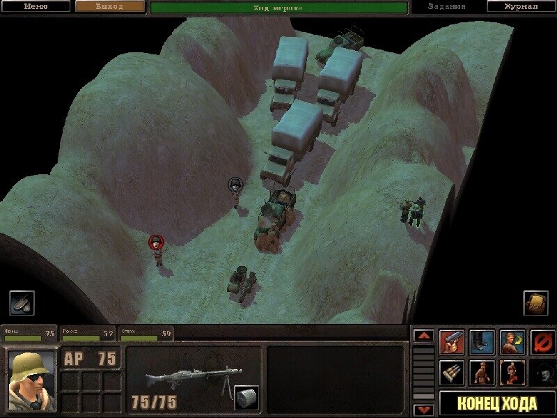 Поля случайного сражения в игре "Операция Silent Storm" 