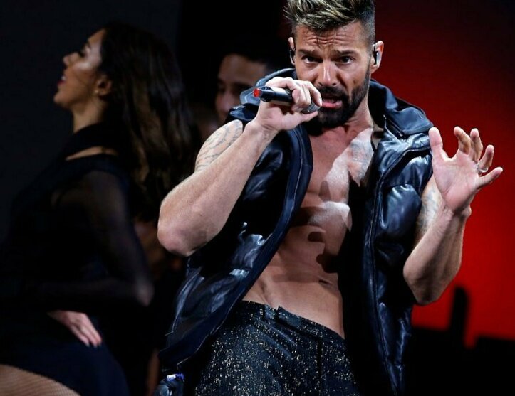 Рики Мартин на сцене