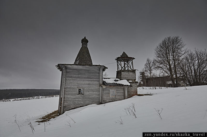 Русский Север - это деревянные церкви и часовни