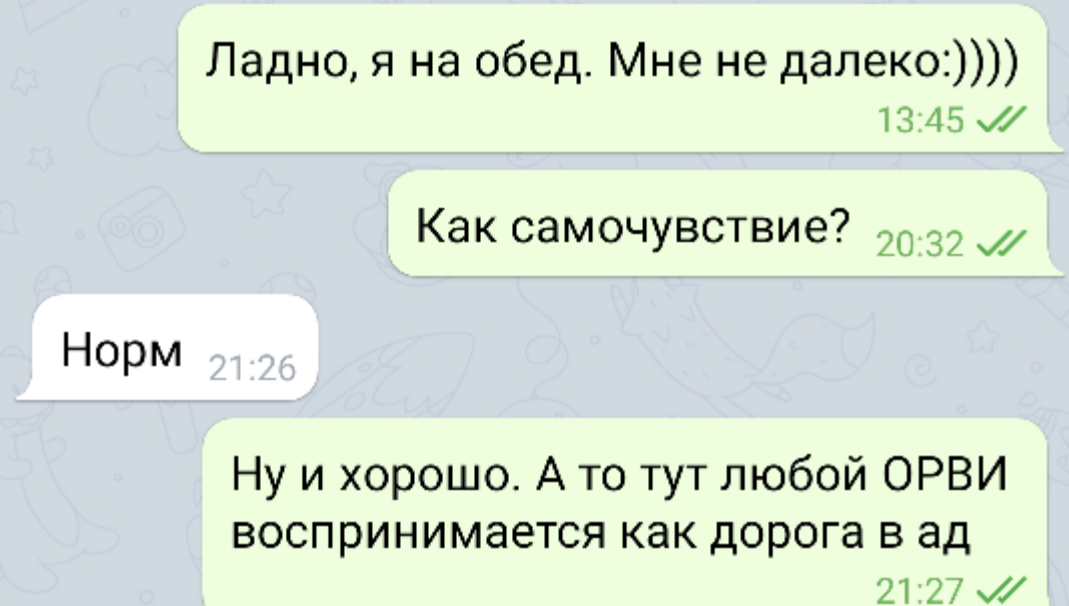 Реальная переписка с Шефом