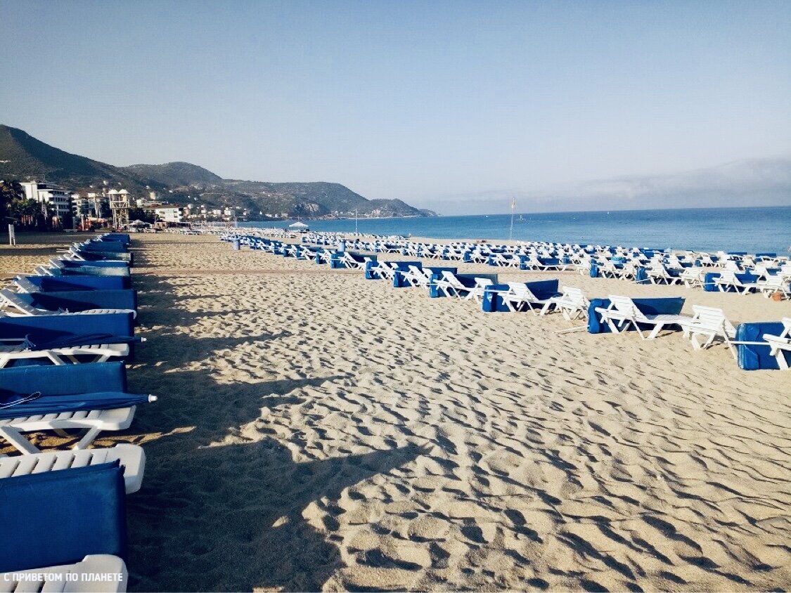 Вот, смотрите! Пустые пляжи Турции