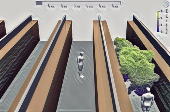 Моделирование распространения вируса в 5 изображениях (Микко Авинен и Антти Хеллстен)