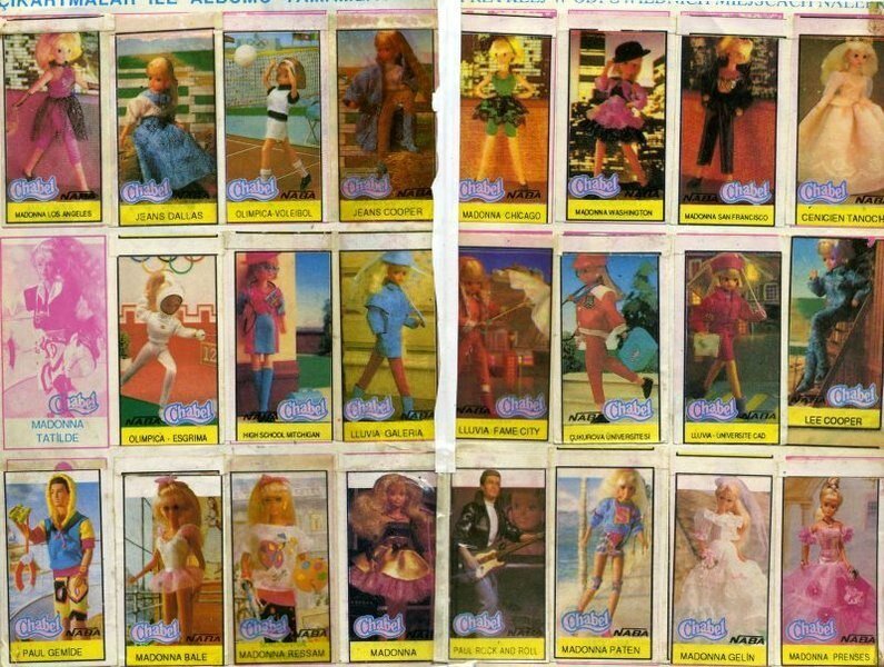 Это была одна из легенд 90-х... Надо было заполнить весь альбом наклейками из жвачек, отправить по некому адресу, и получить куклу. Я свято в легенду верила. 