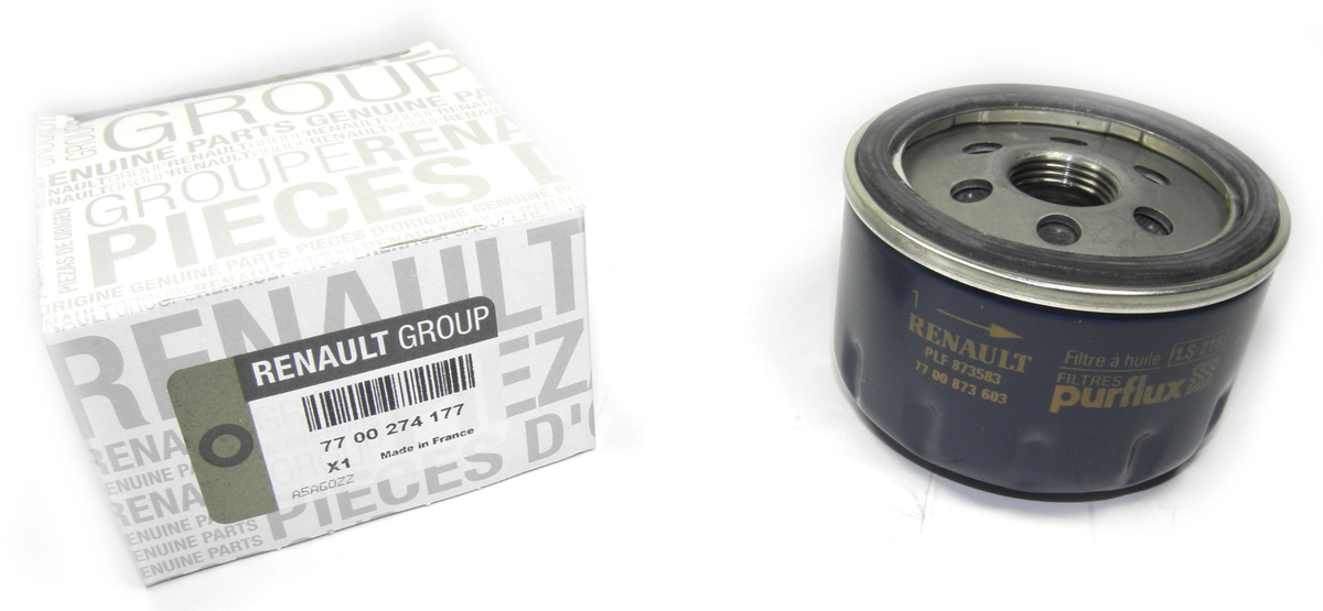 Фильтр масляный Renault 7700274177 оригинал.