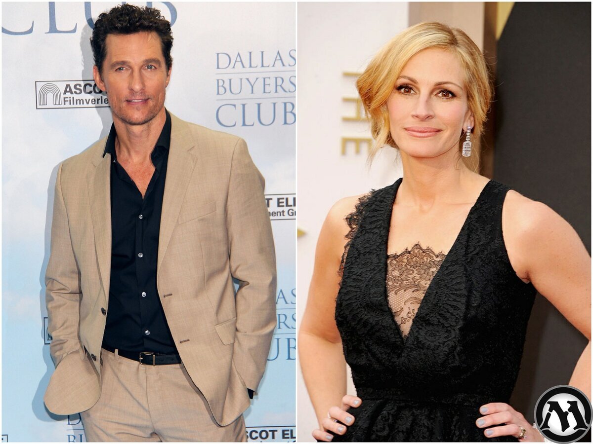 Мэттью Макконахи и Джулия Робертс