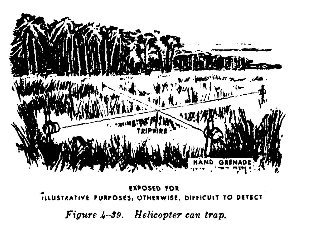 Самодельные ловушки и мины Вьетконга. Часть VIII. ПВМ по-вьетнамски-  гранаты против вертолетов. | Оружие- вчера, сегодня, завтра | Дзен