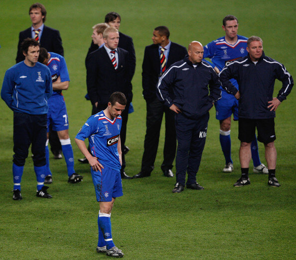 14 мая 2008 года питерский "Зенит", обыграв со счётом (2-0) шотландский "Глазго Рэйнджерс" завоевал Кубок УЕФА.-1-3
