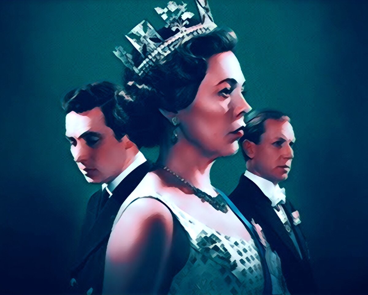 Арт по мотивам сериала "Корона" (подготовлен filmhuset) 