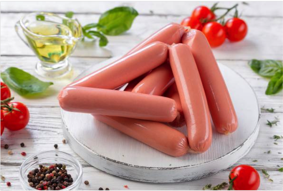 Молочные сосиски ТМ "ЕРМОЛИНО"