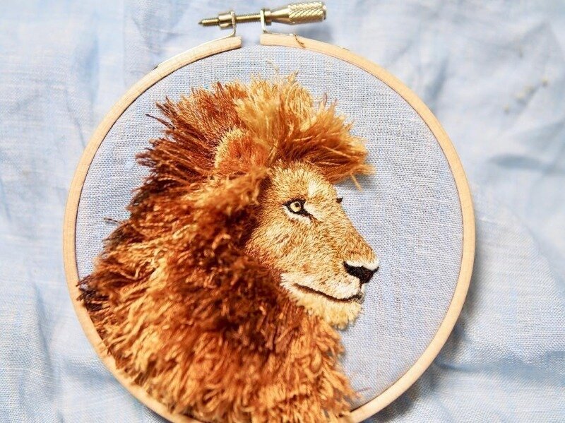 Лоховской лев. Голова льва из полимерной глины. Коричневый лев. Самые редкие львы. Сделать самому льва.