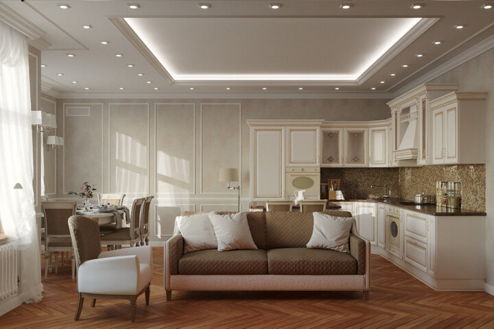 Интерьер в классическом стиле