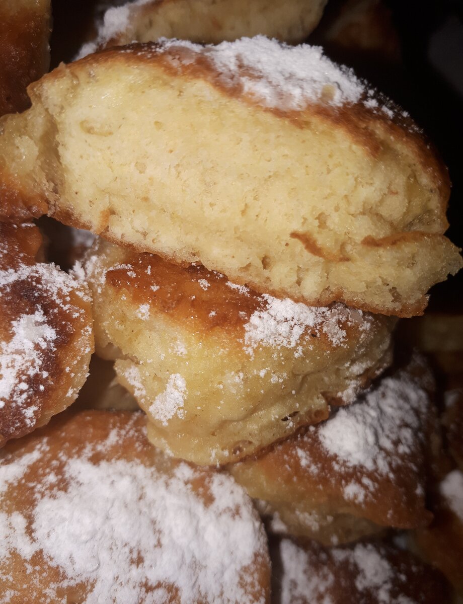 Пышки на кефире фото