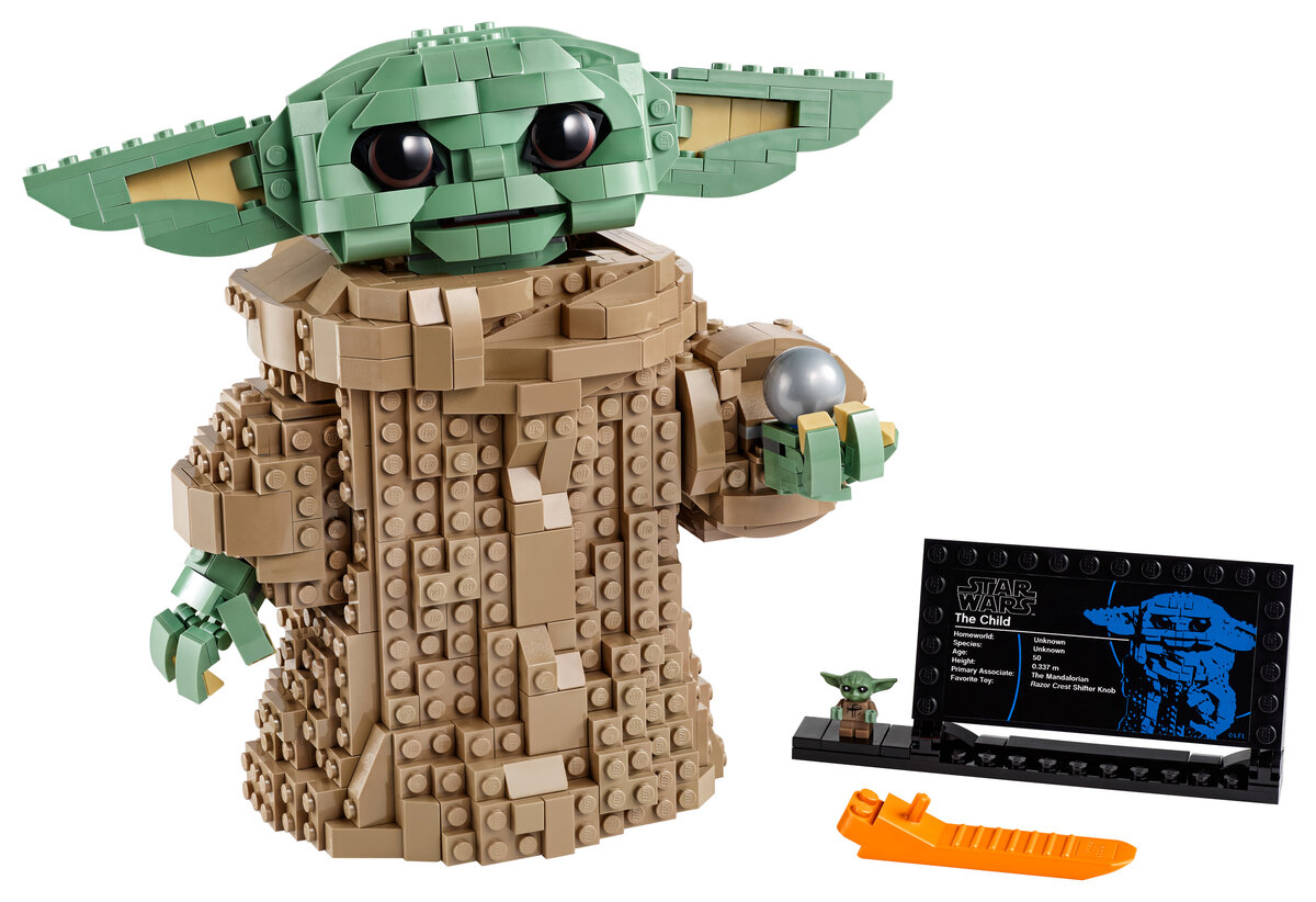 "Малыш" сборная версия и минифигурка LEGO