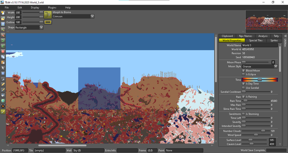 Программа «TerraEdit»