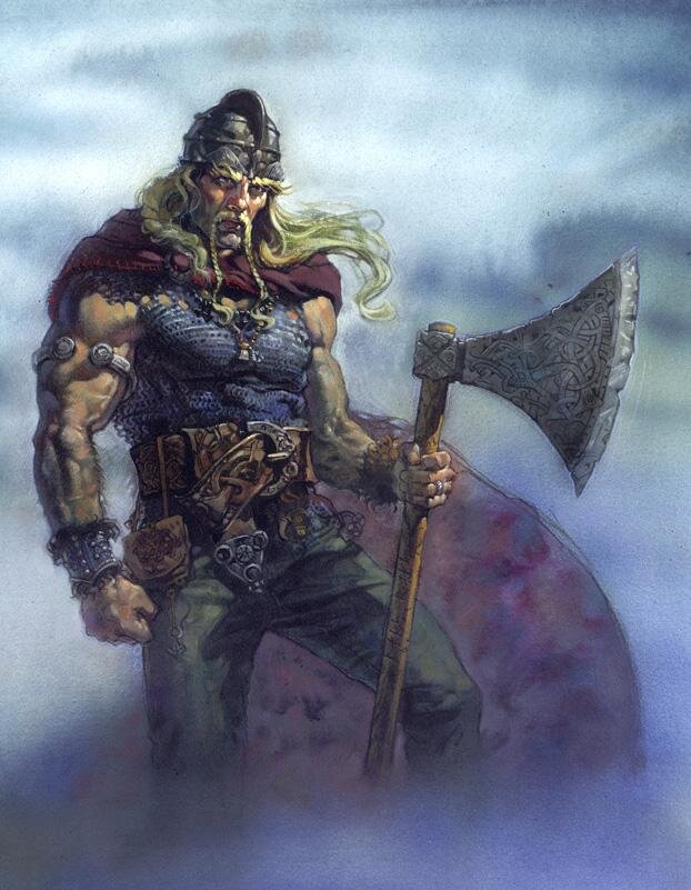 Видар - бог мщения богов асов.